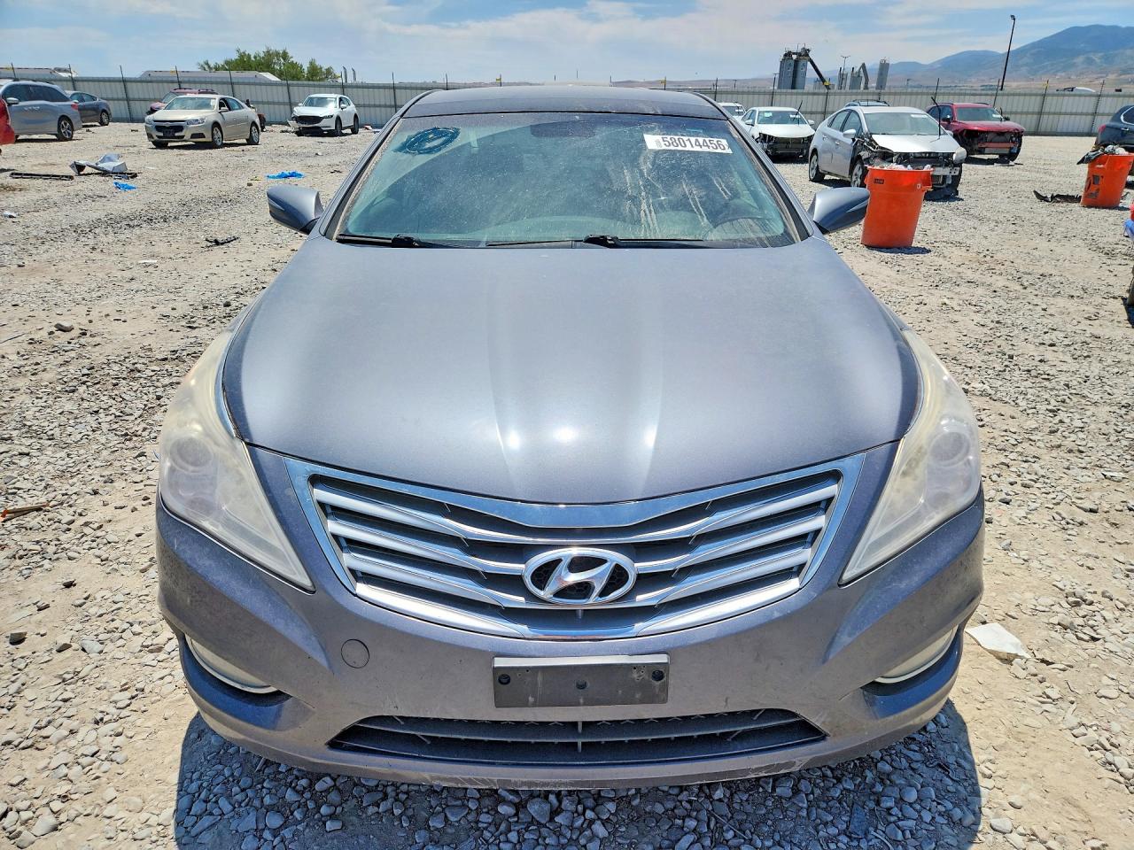 2013 Hyundai Azera Base Gray vin: KMHFH4JG7DA321647