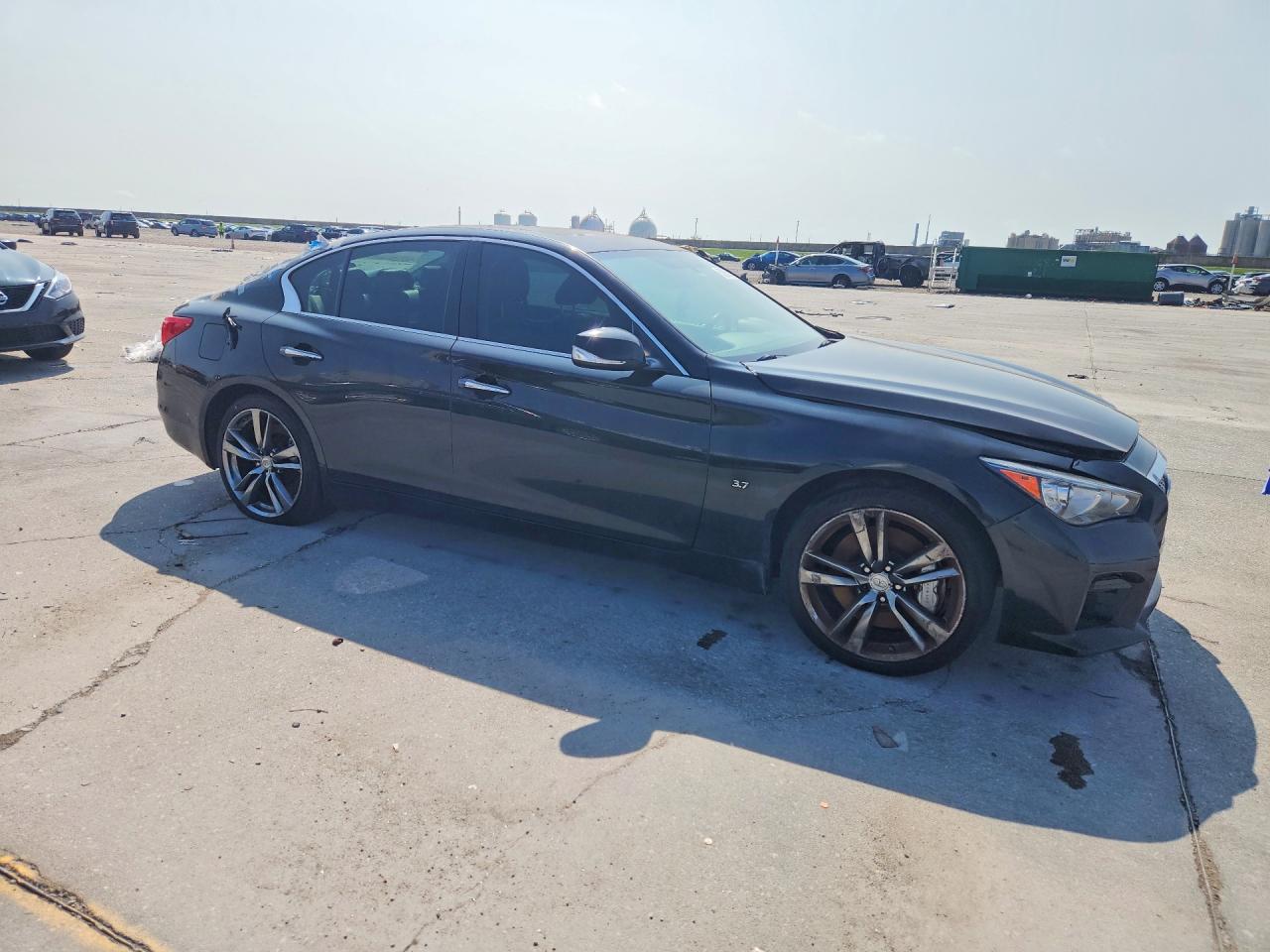 2015 Infiniti Q50 Base Черный vin: JN1BV7AR7FM415546
