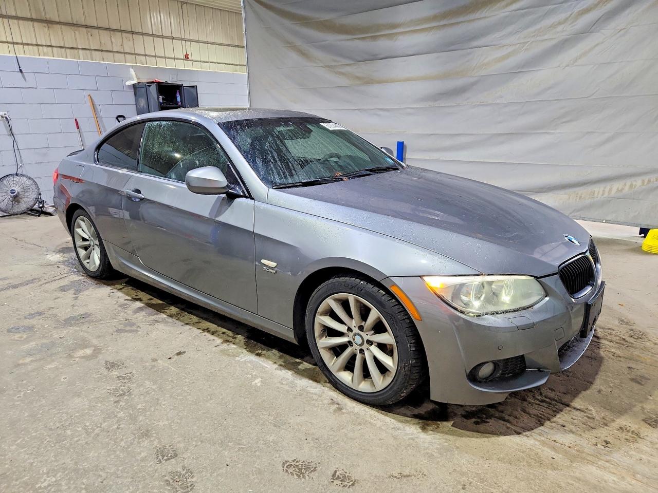 2012 Bmw 328 Xi Gray vin: WBAKF3C52CE974809