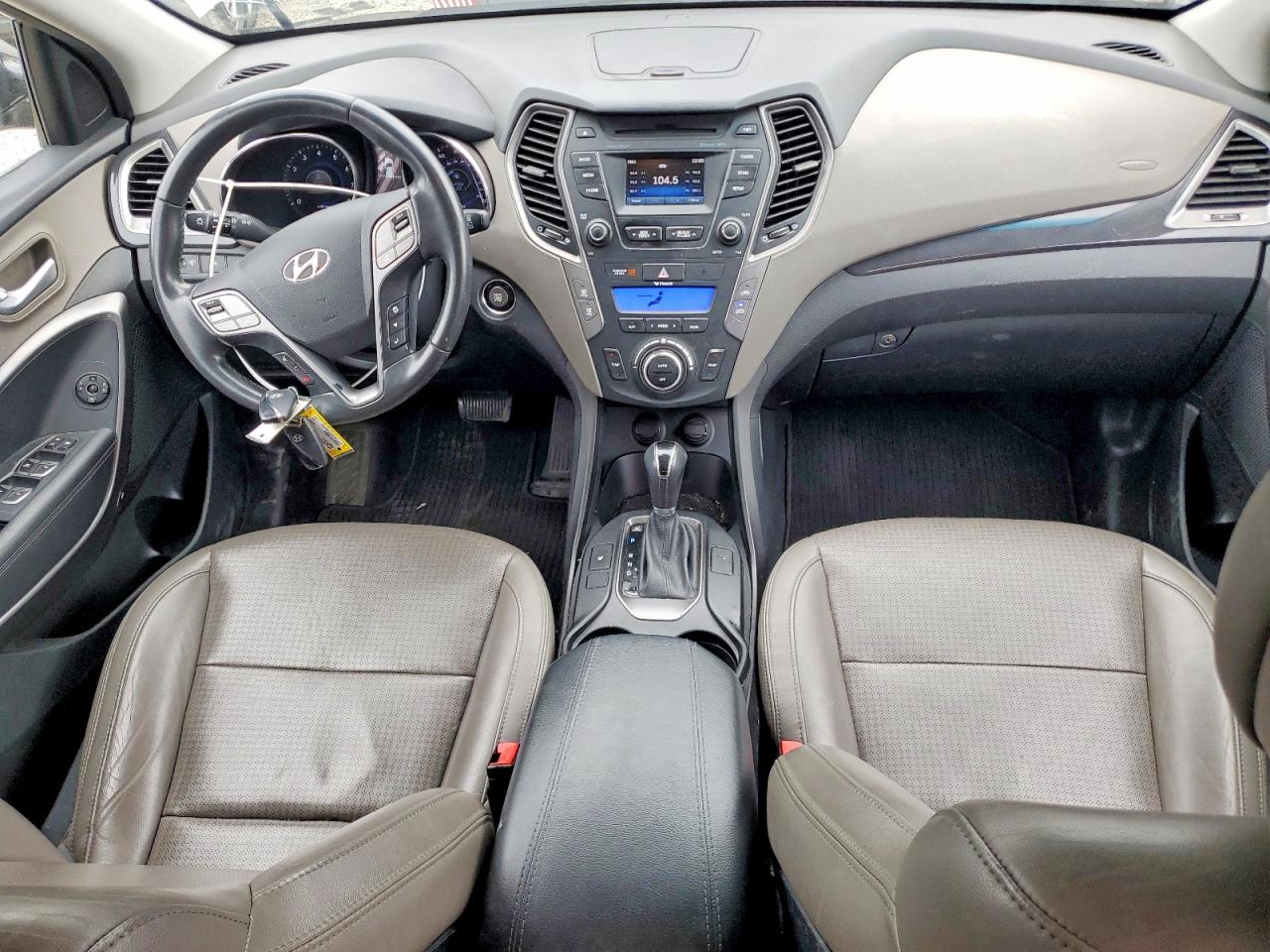 2014 Hyundai Santa Fe Sport 2.0t Gray vin: 5XYZUDLA1EG224757