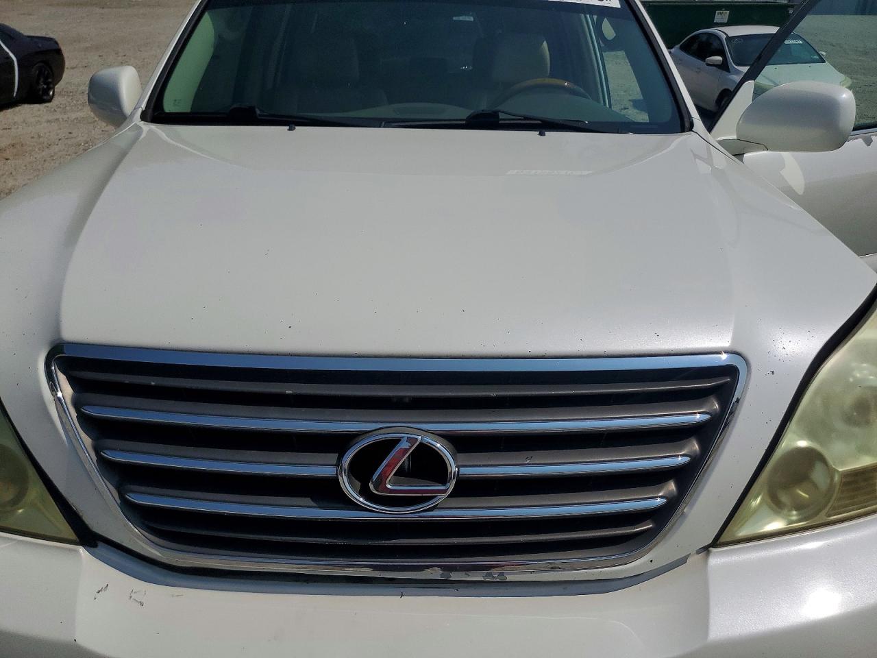 2007 Lexus Gx 470 White vin: JTJBT20X270135089