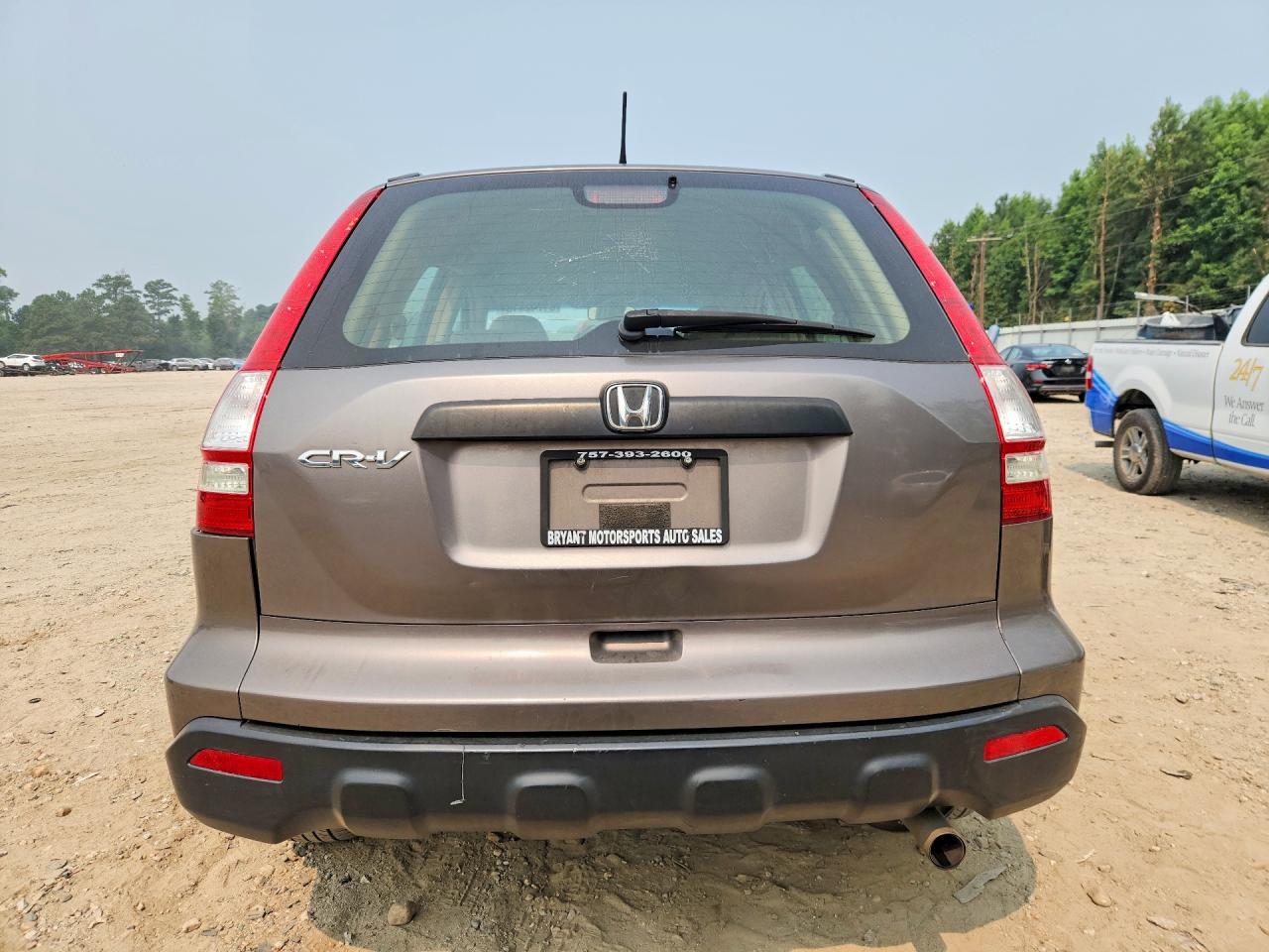 2009 Honda Cr-v Lx Red vin: 5J6RE38349L017883