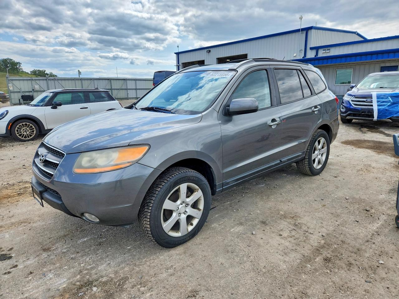 2009 Hyundai Santa Fe Limited Gray vin: 5NMSH13E19H277347