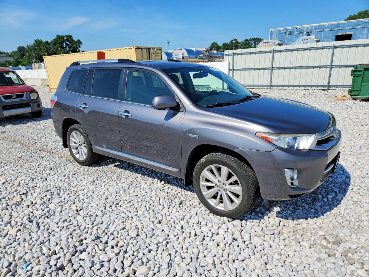 2011 Toyota Highlander Hybrid Limited Черный vin: JTEDC3EH3B2003227