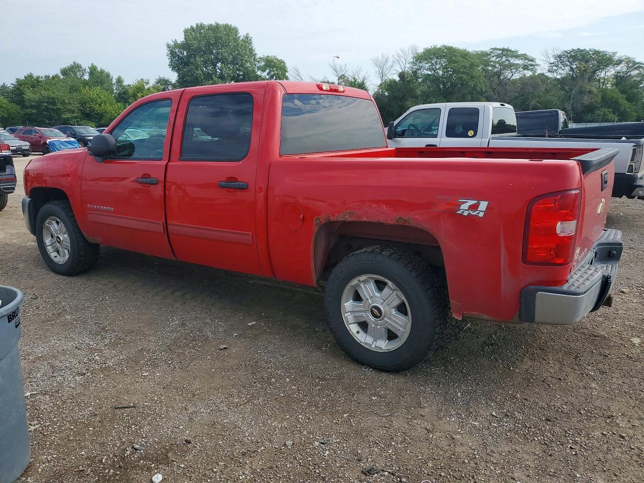 2013 Chevrolet Silverado K1500 Lt Red vin: 3GCPKSE73DG194521