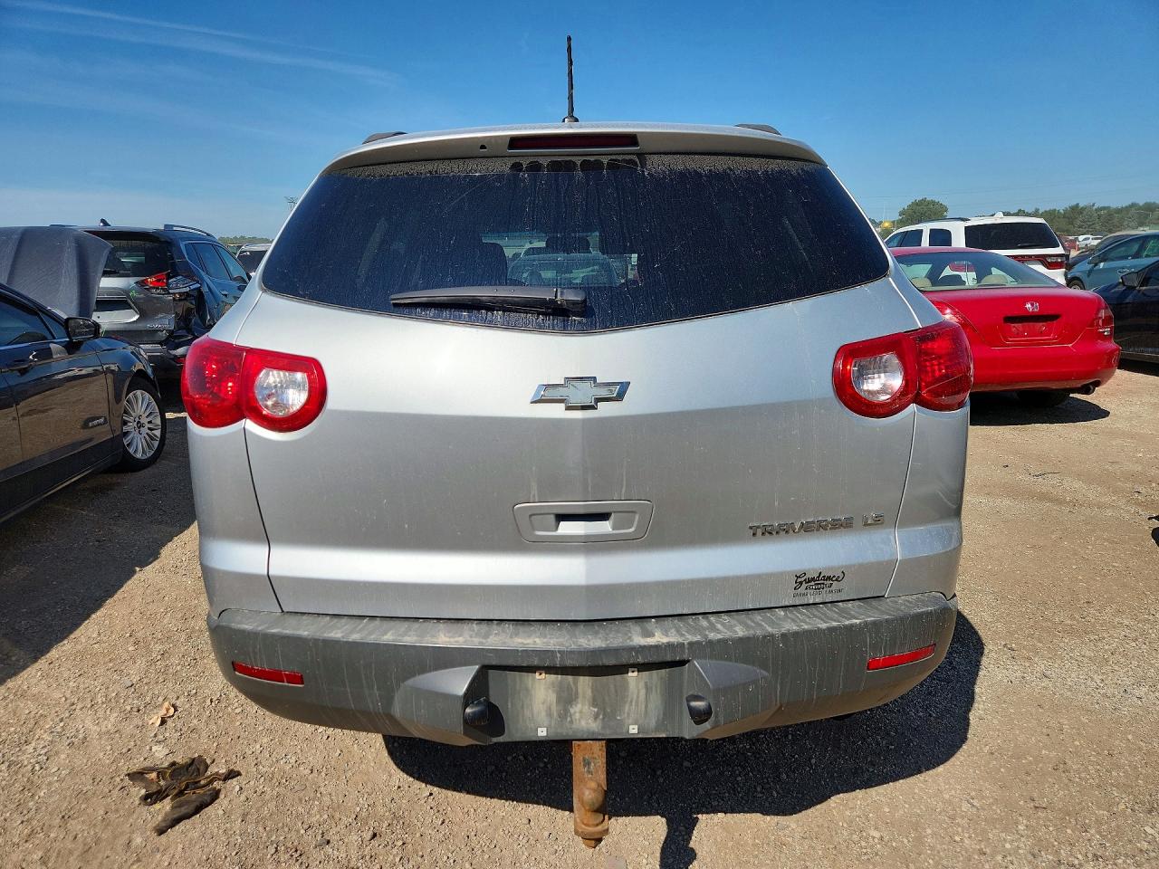 2012 Chevrolet Traverse Ls Gray vin: 1GNKRFEDXCJ418715