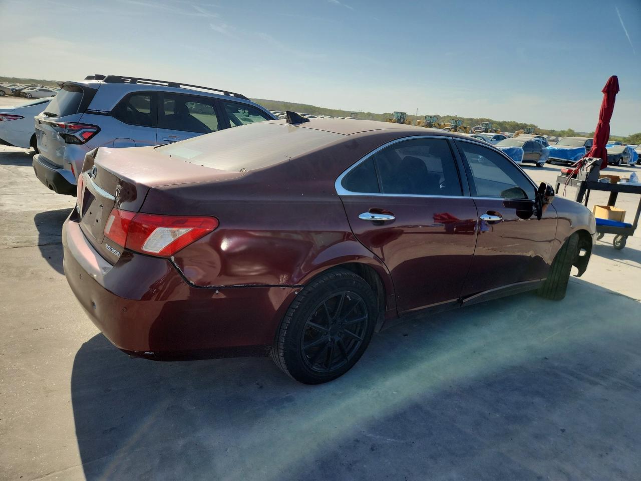 2008 Lexus Es 350 Burgundy vin: JTHBJ46G382223164