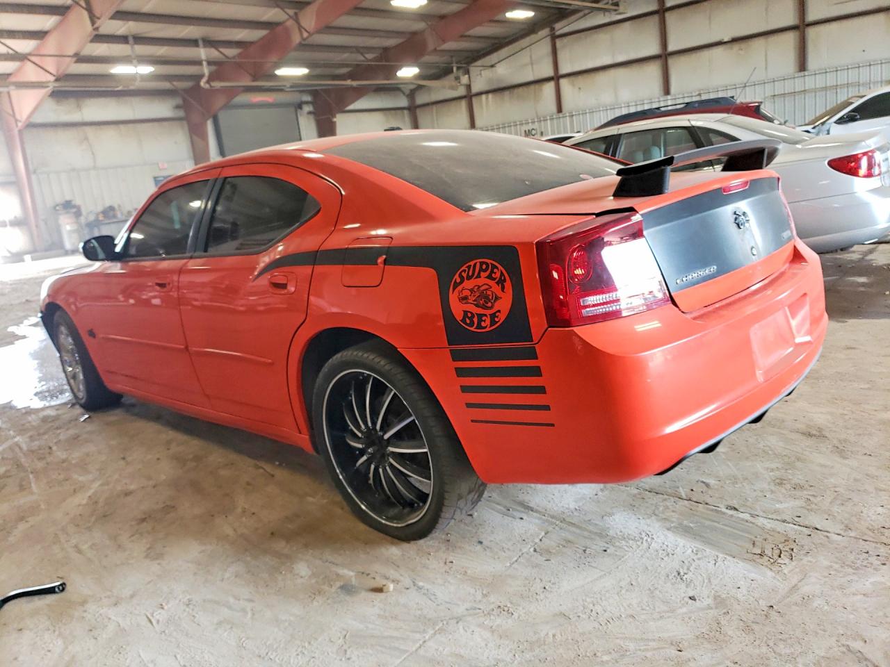 2009 Dodge Charger Srt-8 Orange vin: 2B3KA73W89H566027
