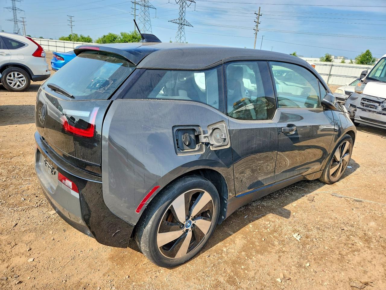 2014 Bmw I3 Rex Gray vin: WBY1Z4C59EV275559