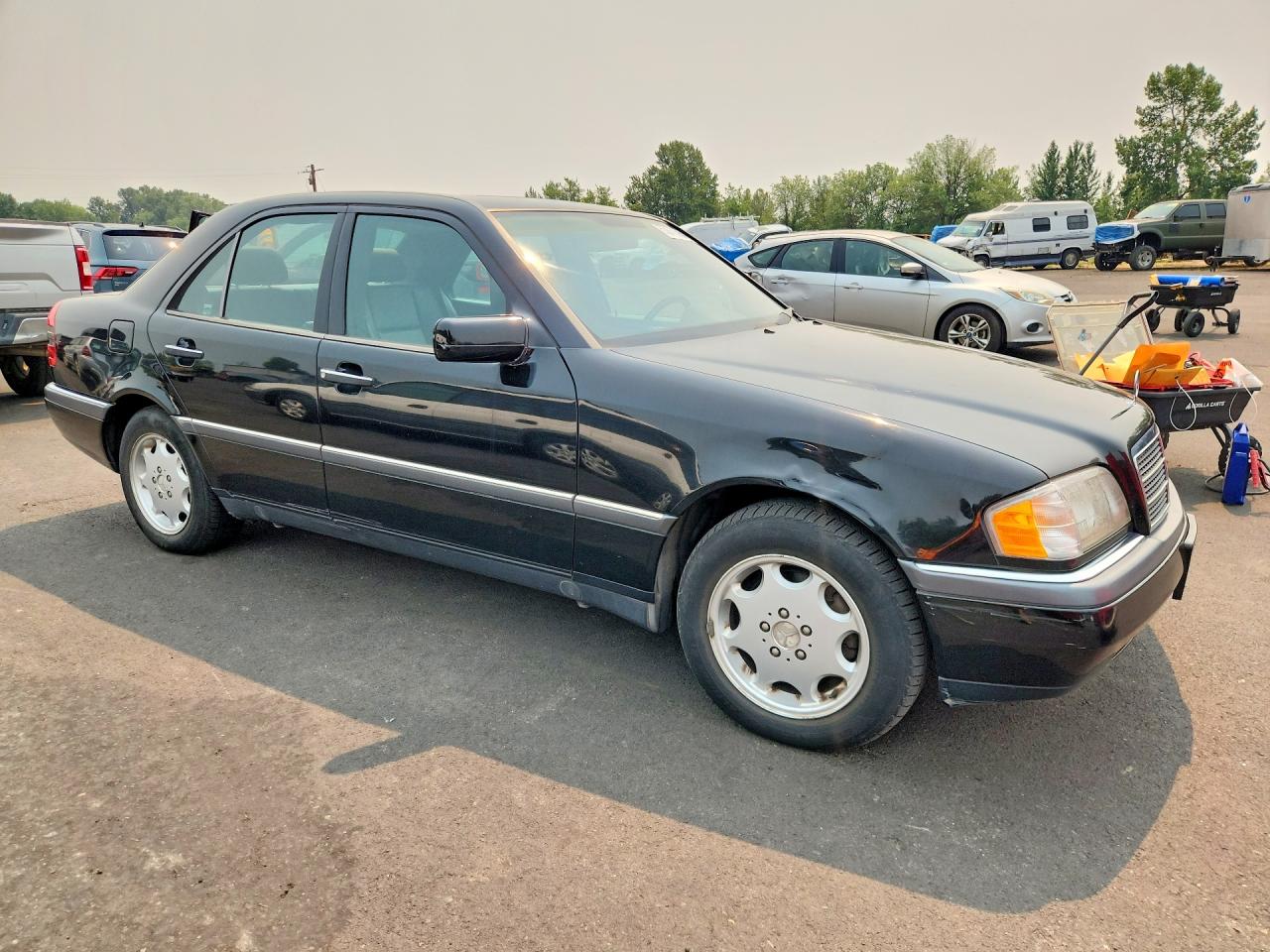 1995 Mercedes-benz C 280 Black vin: WDBHA28E6SF191711