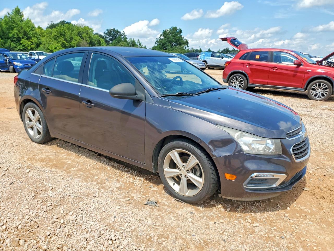 2015 Chevrolet Cruze Lt Серый vin: 1G1PE5SBXF7142361
