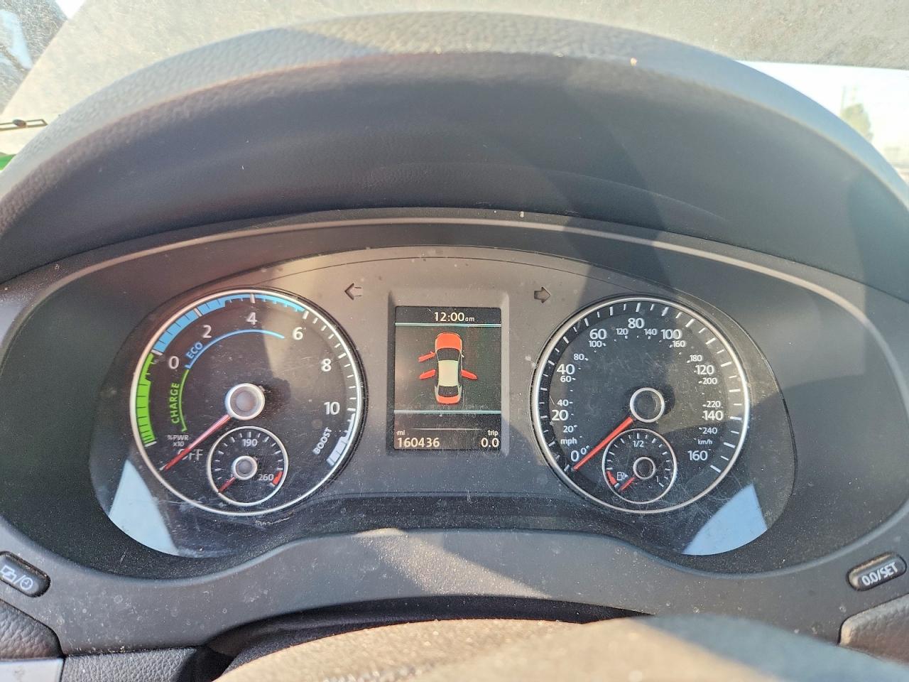 2014 Volkswagen Jetta Hybrid Black vin: 3VW637AJ9EM210048
