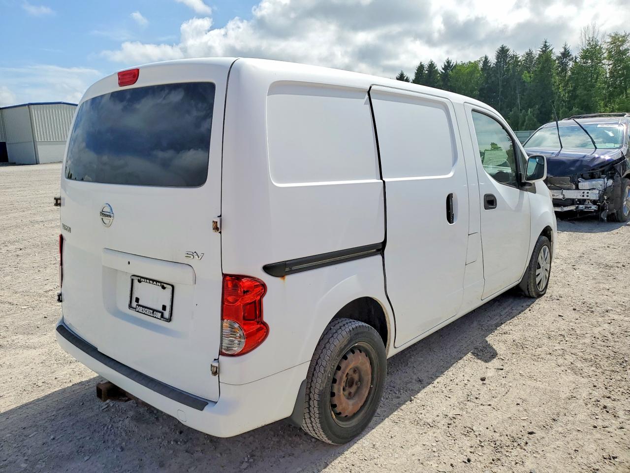 2017 Nissan Nv200 Sv White vin: 3N6CM0KN3HK693206