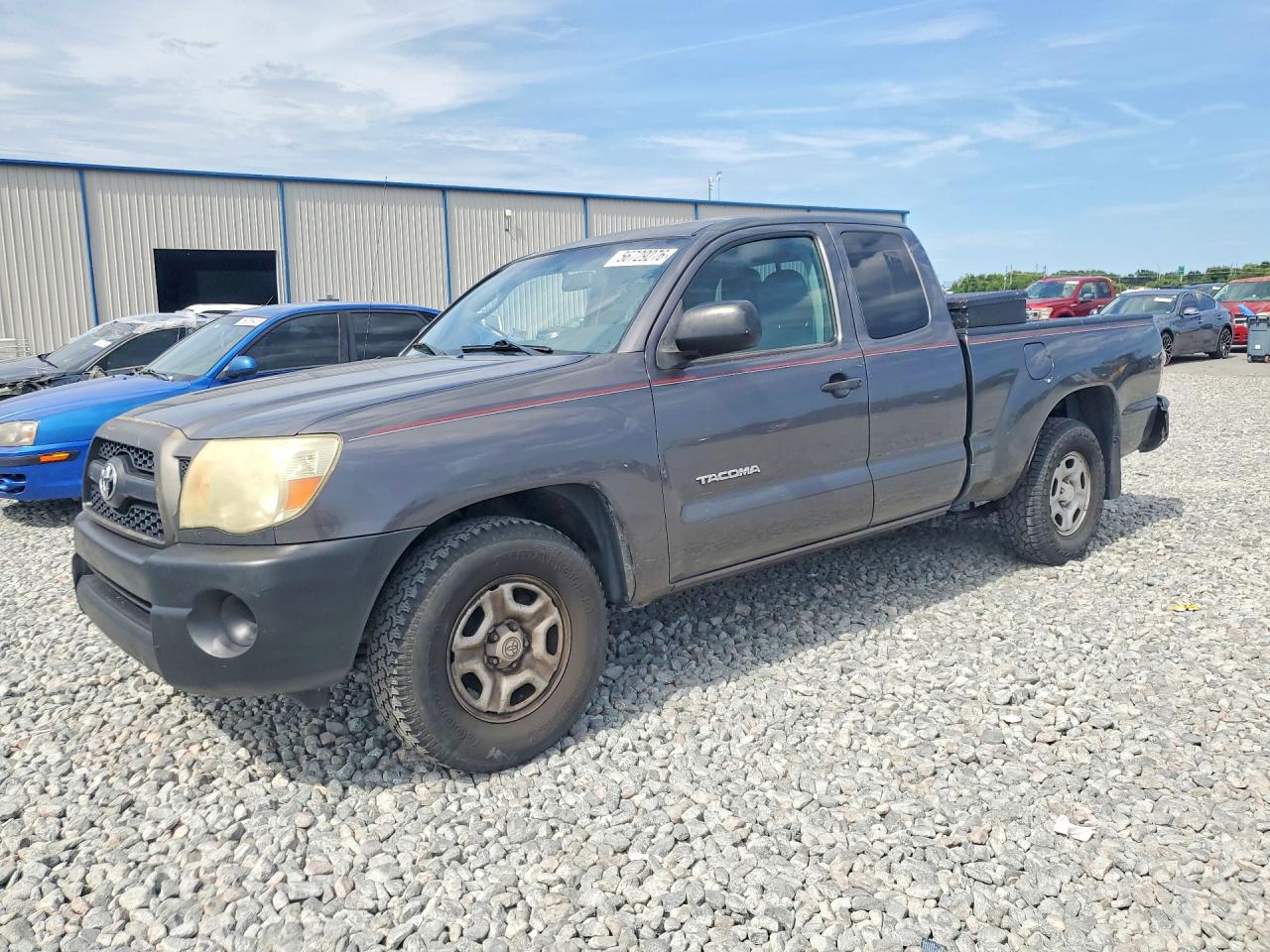 2011 Toyota Tacoma Access Cab Black vin: 5TFTX4CNXBX008608