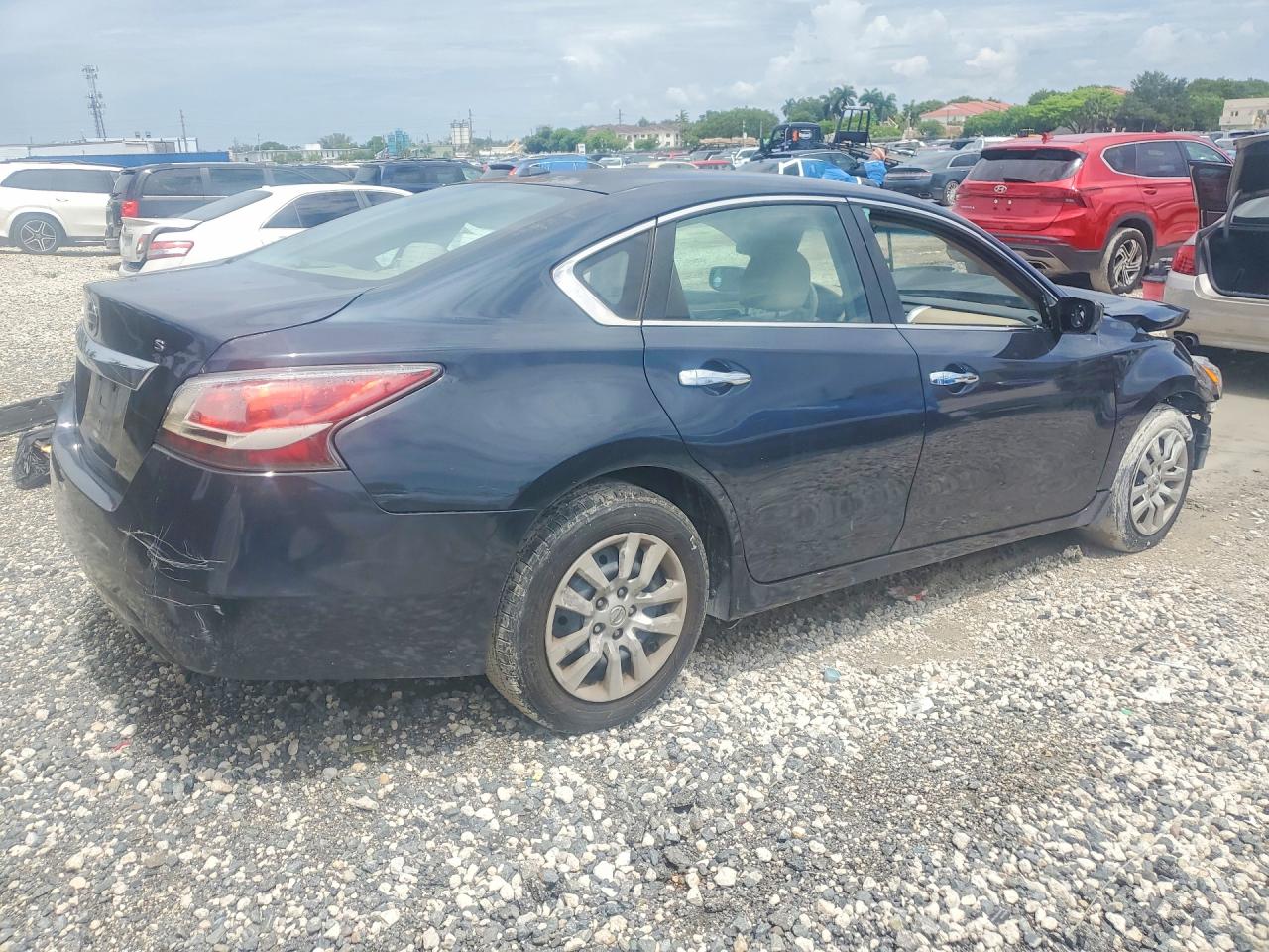 2015 Nissan Altima 2.5 S Black vin: 1N4AL3AP6FC217168