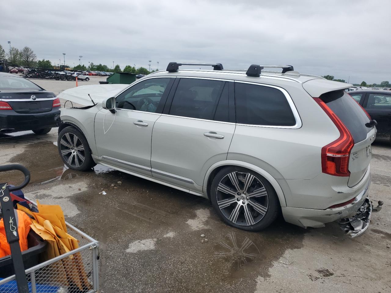 2020 Volvo Xc90 T6 Inscription Серебряный vin: YV4A221LXL1607974
