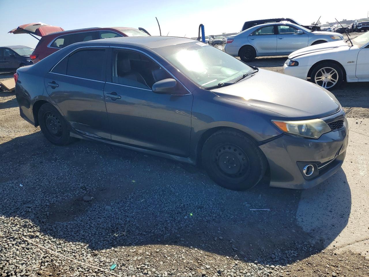 2013 Toyota Camry Se V6 Gray vin: 4T1BK1FK0DU023094