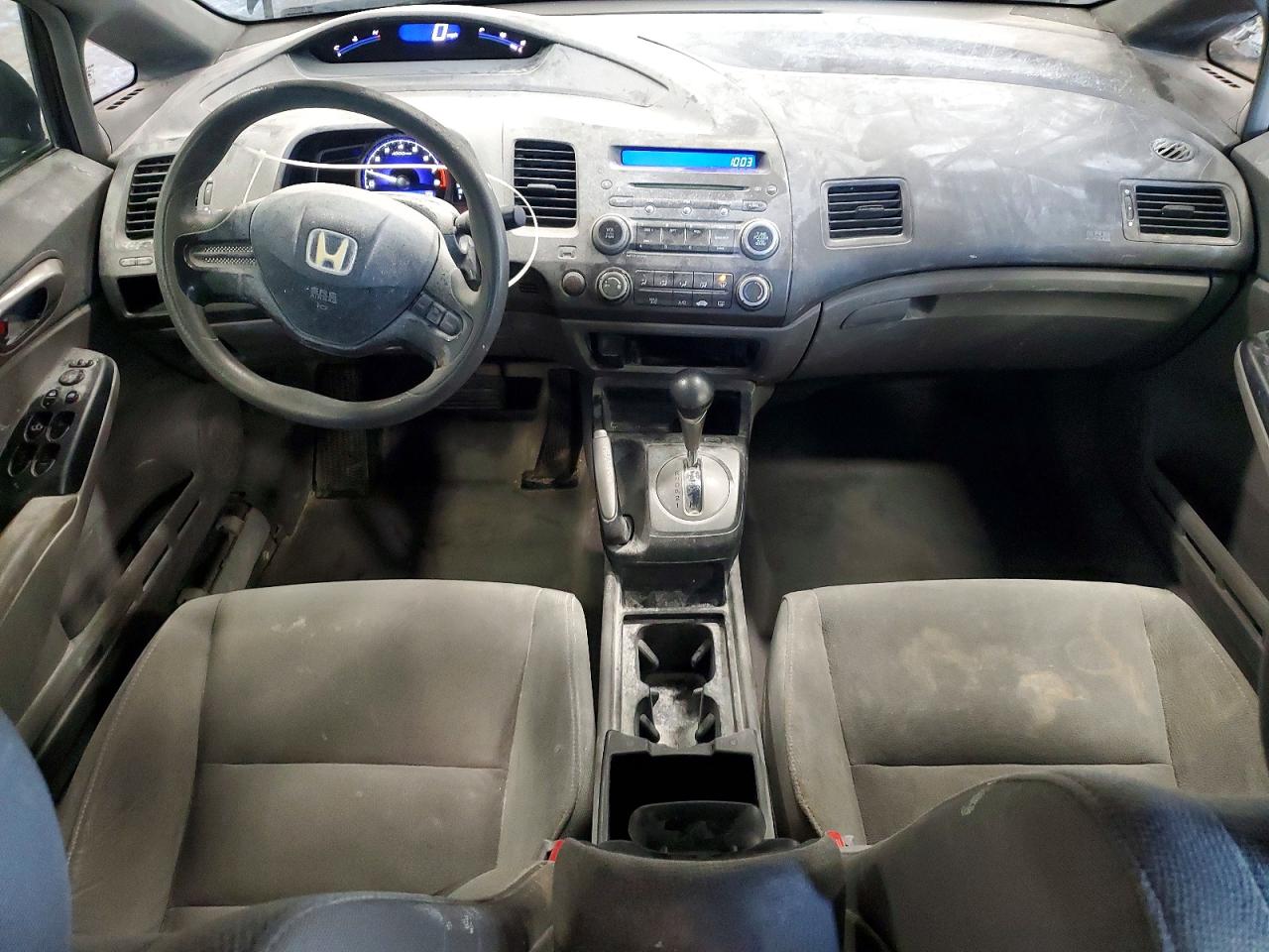 2007 Honda Civic Lx Black vin: 1HGFA16567L075716