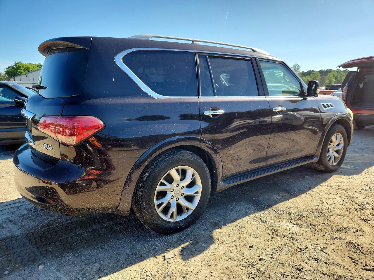 2011 Infiniti Qx56 Base Фиолетовый vin: JN8AZ2NE6B9001800