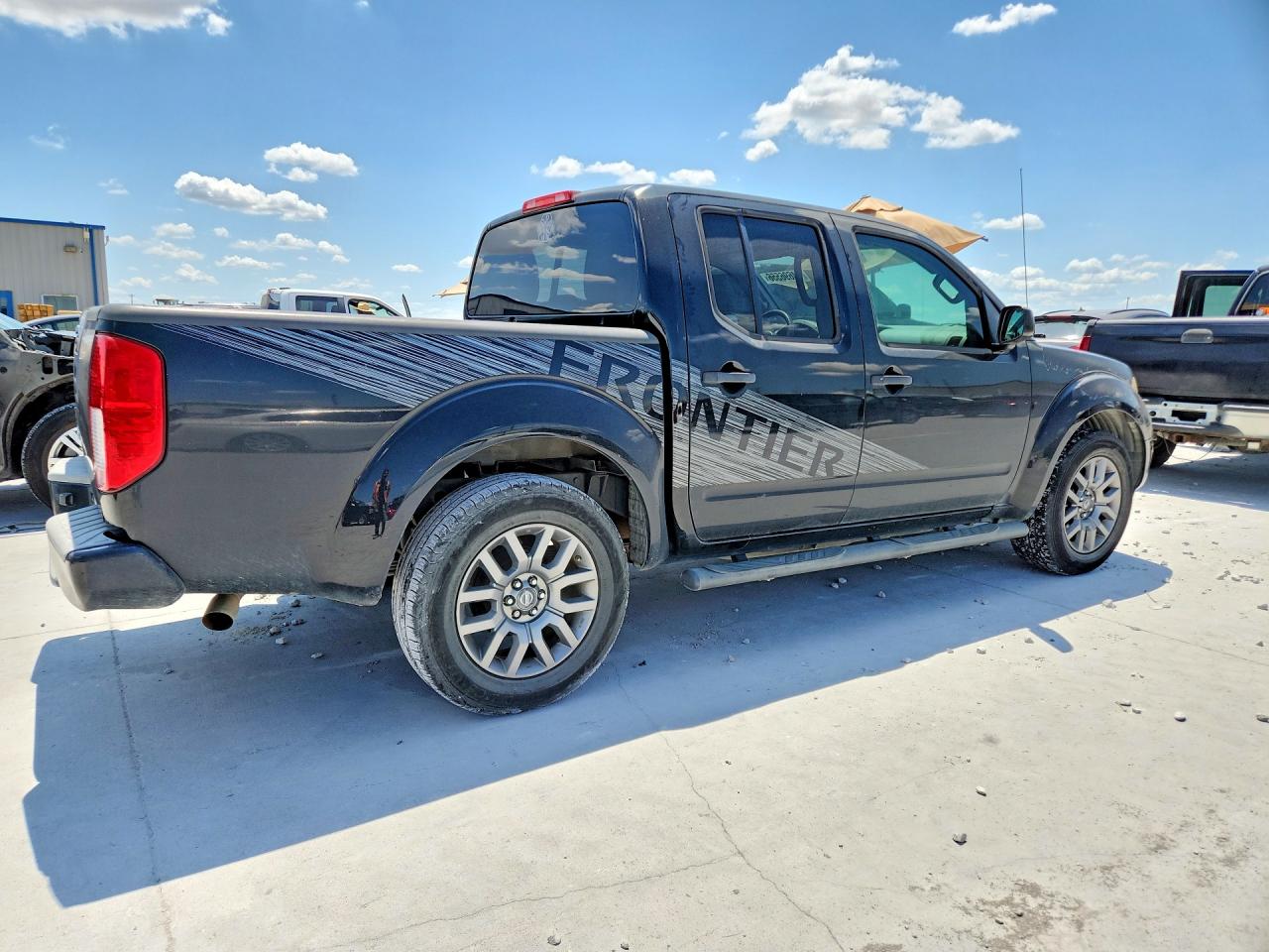 2012 Nissan Frontier S Black vin: 1N6AD0ER4CC434857