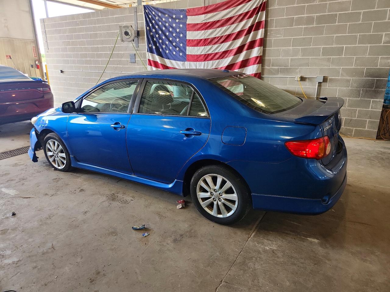 2009 Toyota Corolla S Синий vin: 1NXBU40E89Z118962
