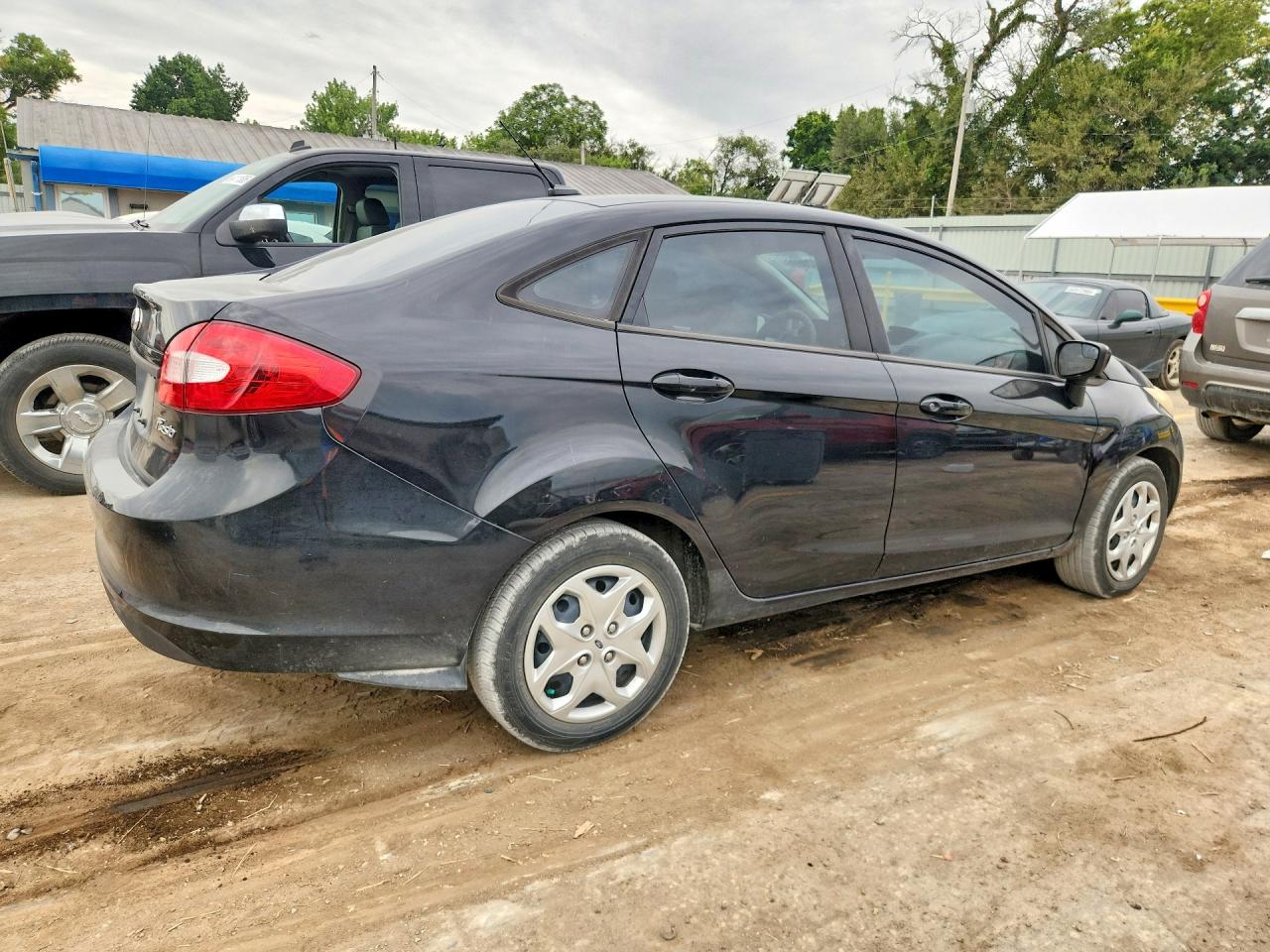2011 Ford Fiesta S Black vin: 3FADP4AJ3BM227667