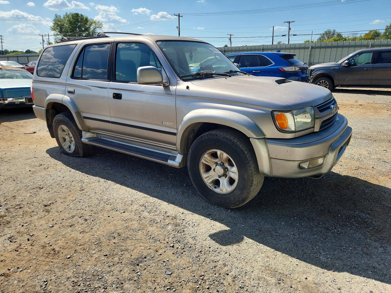 2002 Toyota 4runner Sr5 Beige vin: JT3GN86R620241296