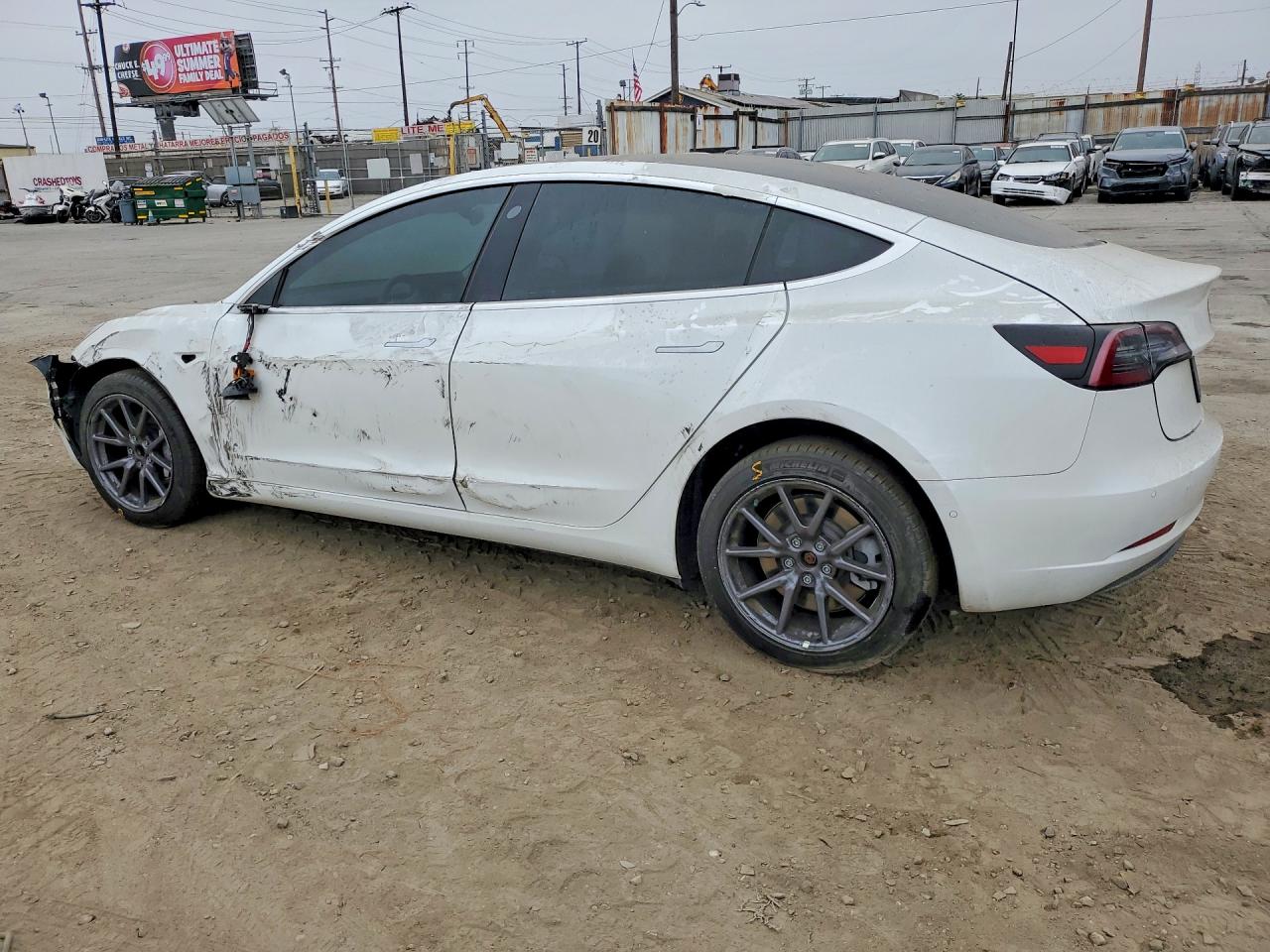 2020 Tesla Model 3 Белый vin: 5YJ3E1EA5LF598405