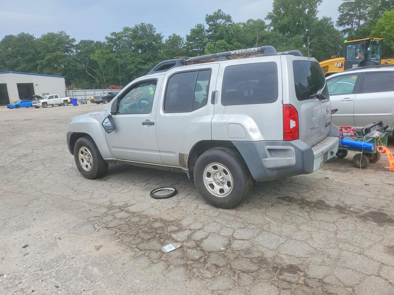 2007 Nissan Xterra X Silver vin: 5N1AN08U97C531828
