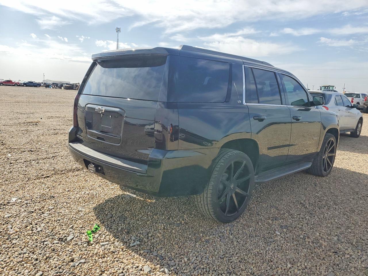 2015 Chevrolet Tahoe C1500 Ls Black vin: 1GNSCAKC4FR110946