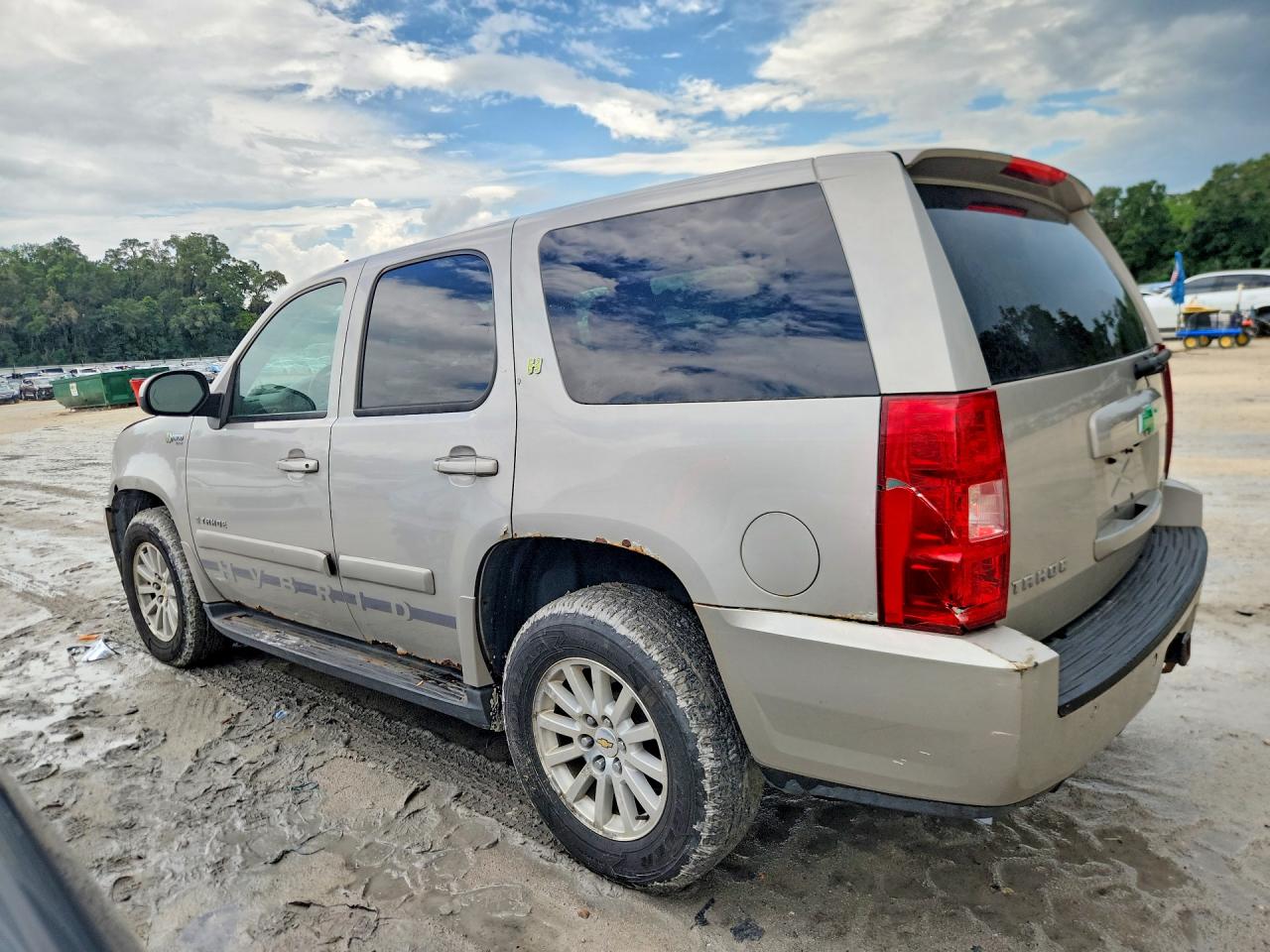 2009 Chevrolet Tahoe Hybrid Серебряный vin: 1GNFK13559R124900