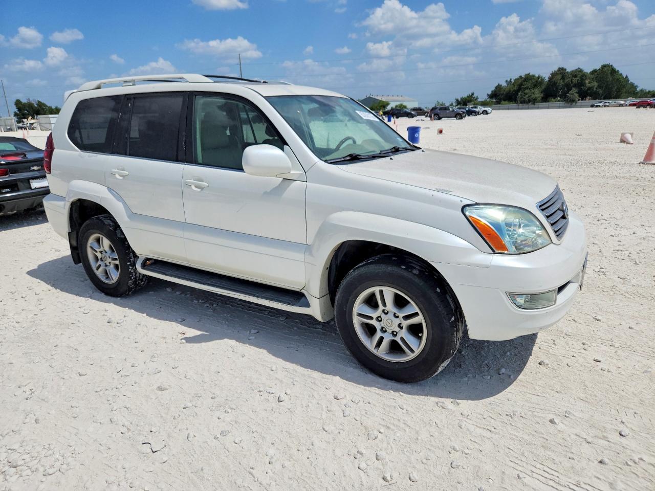 2006 Lexus Gx 470 White vin: JTJBT20X260122891