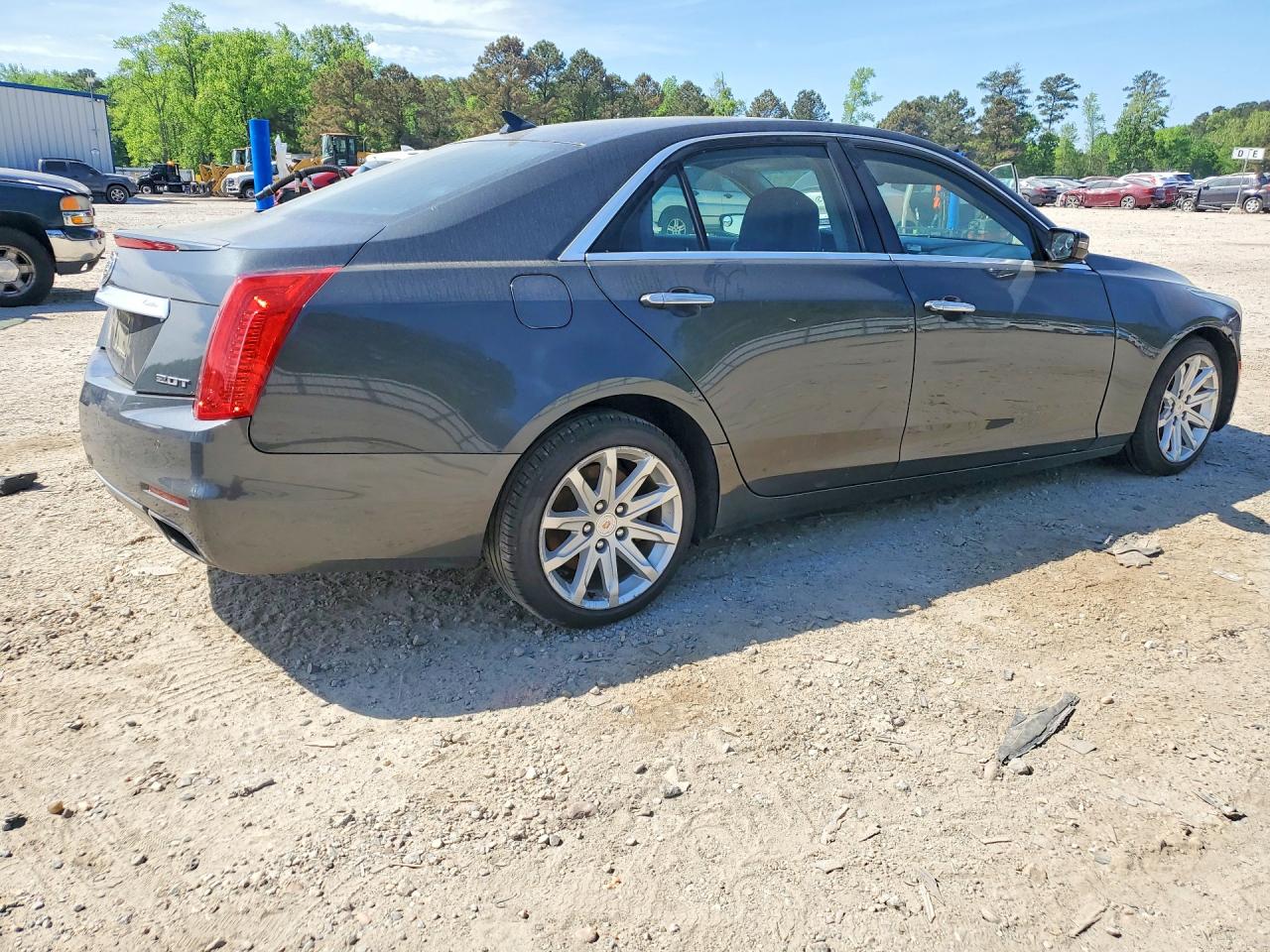 2014 Cadillac Cts Gray vin: 1G6AP5SX1E0172703