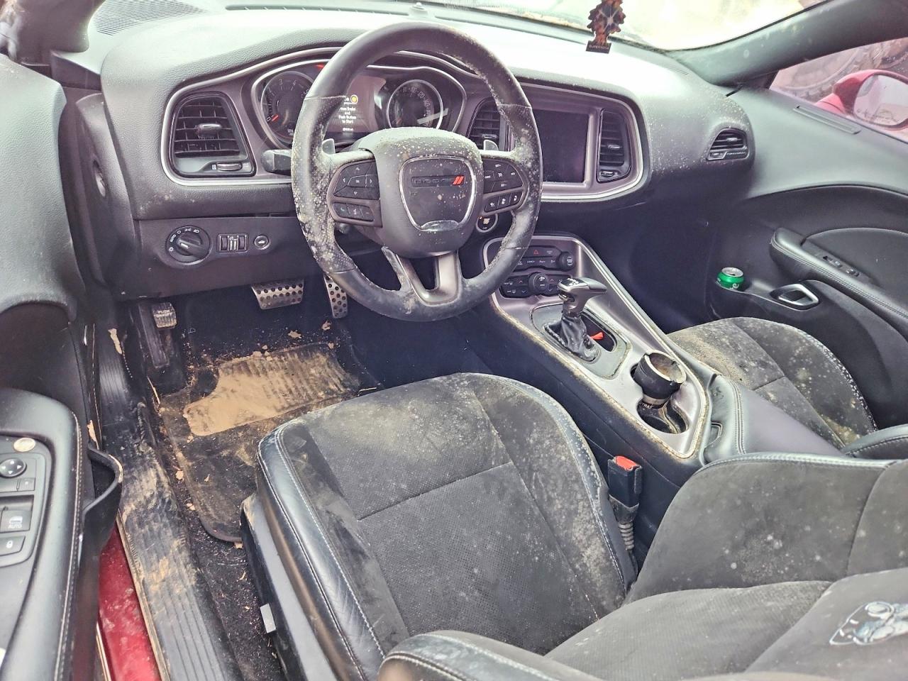 2019 Dodge Challenger R Maroon vin: 2C3CDZFJ6KH750172