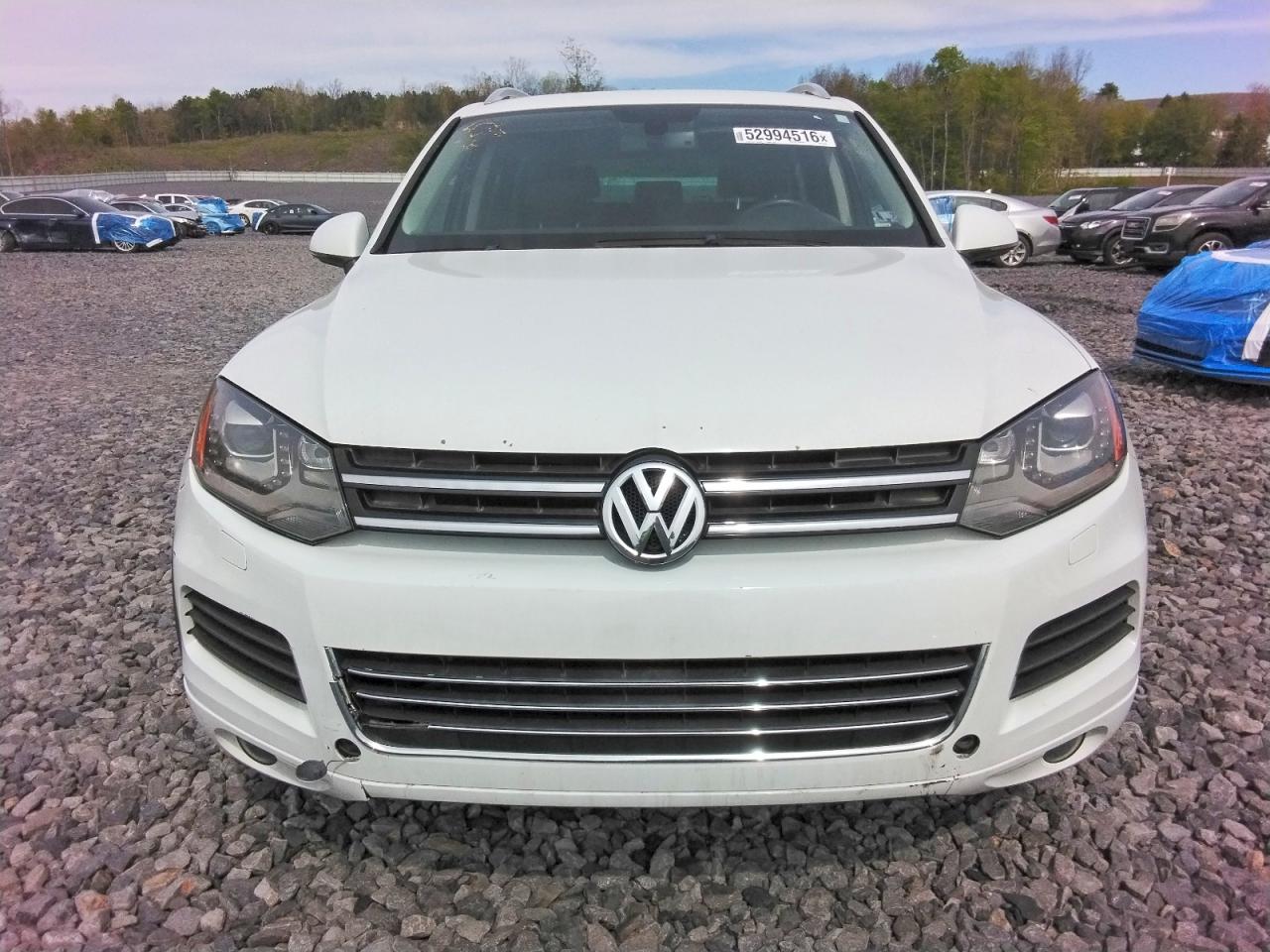 2014 Volkswagen Touareg V6 Tdi Белый vin: WVGEP9BP6ED013038