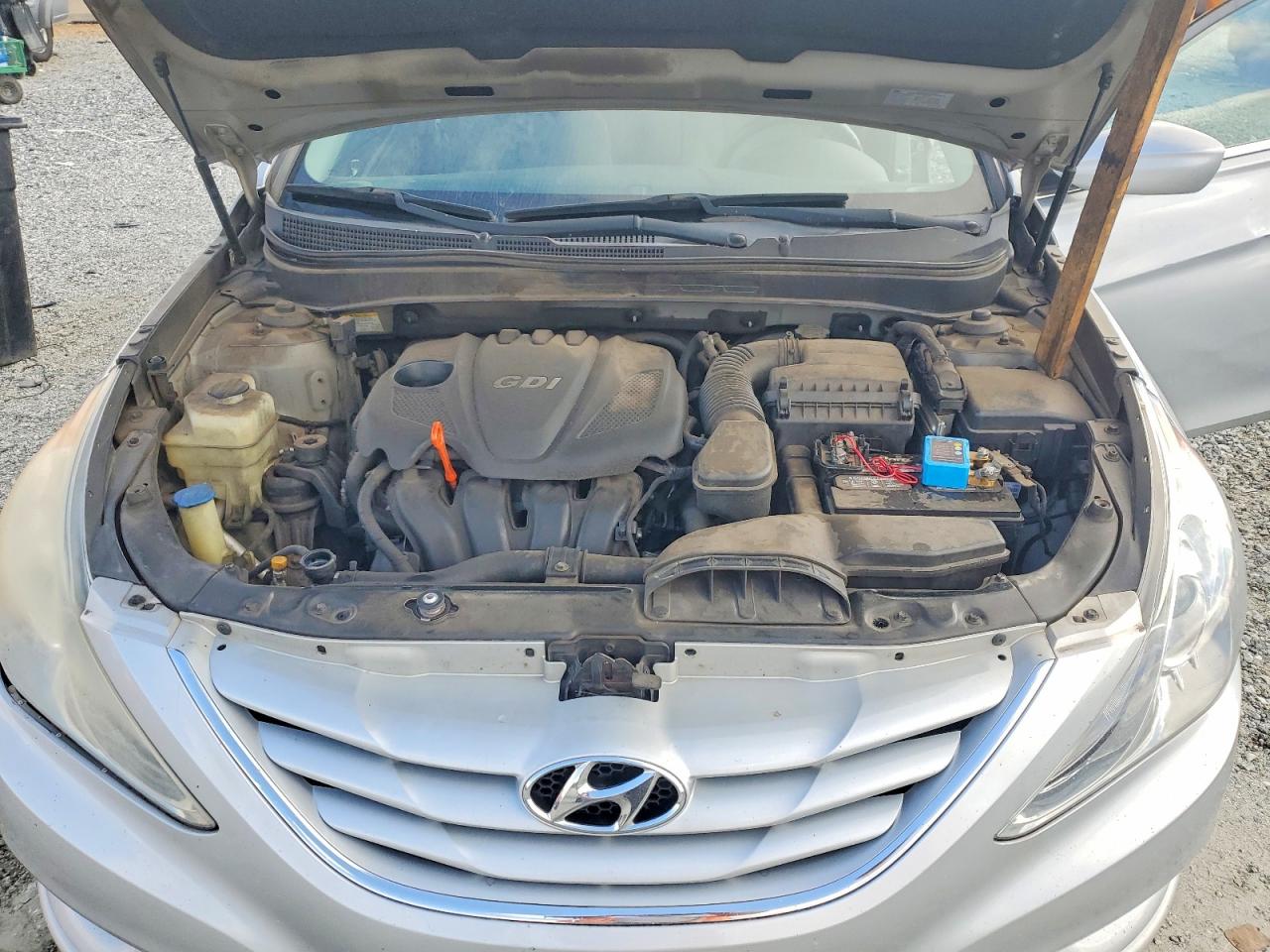 2011 Hyundai Sonata Gls Silver vin: 5NPEB4ACXBH005969