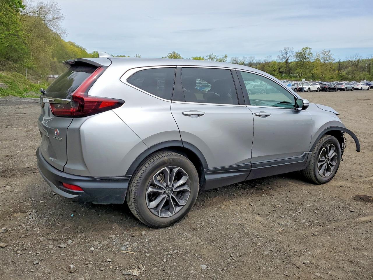 2020 Honda Cr-v Ex Silver vin: 2HKRW2H57LH622362