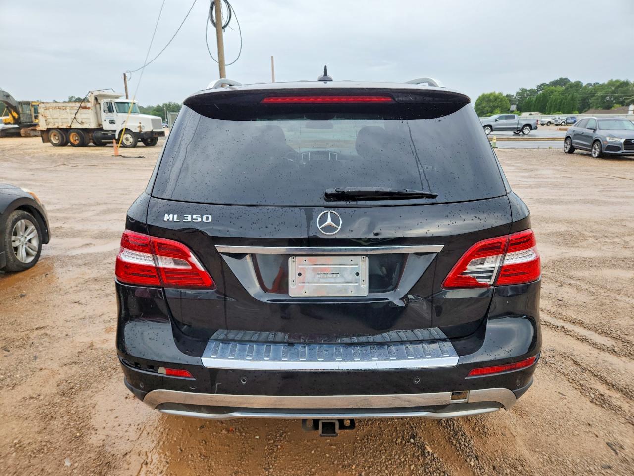 2015 Mercedes-benz Ml 350 Black vin: 4JGDA5JB6FA467806