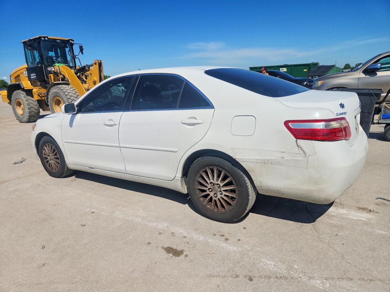 2007 Toyota Camry Le White vin: 4T1BE46K47U599655