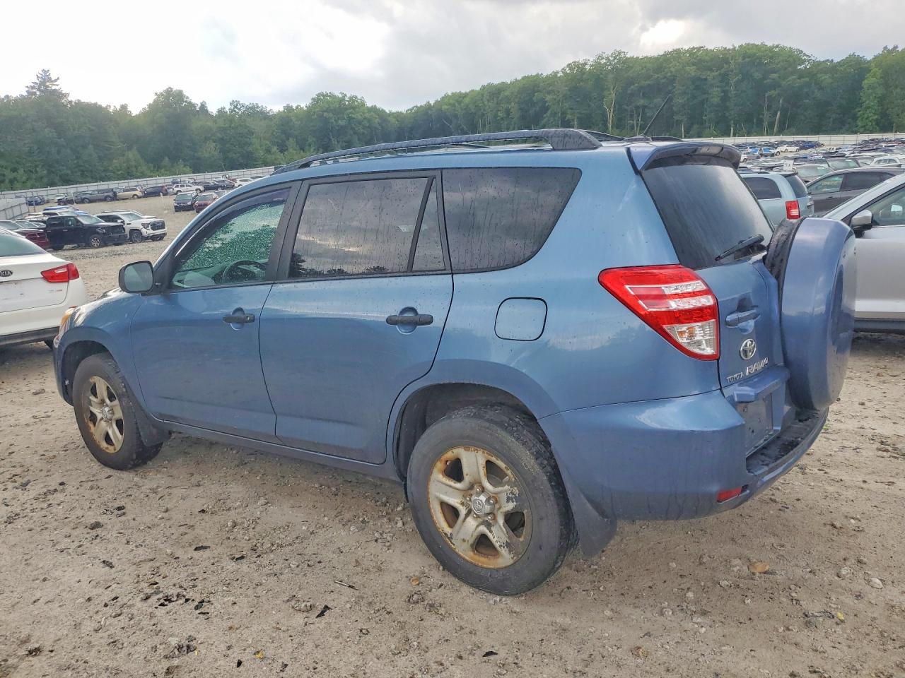 2010 Toyota Rav4 Base Blue vin: 2T3JF4DV7AW064114