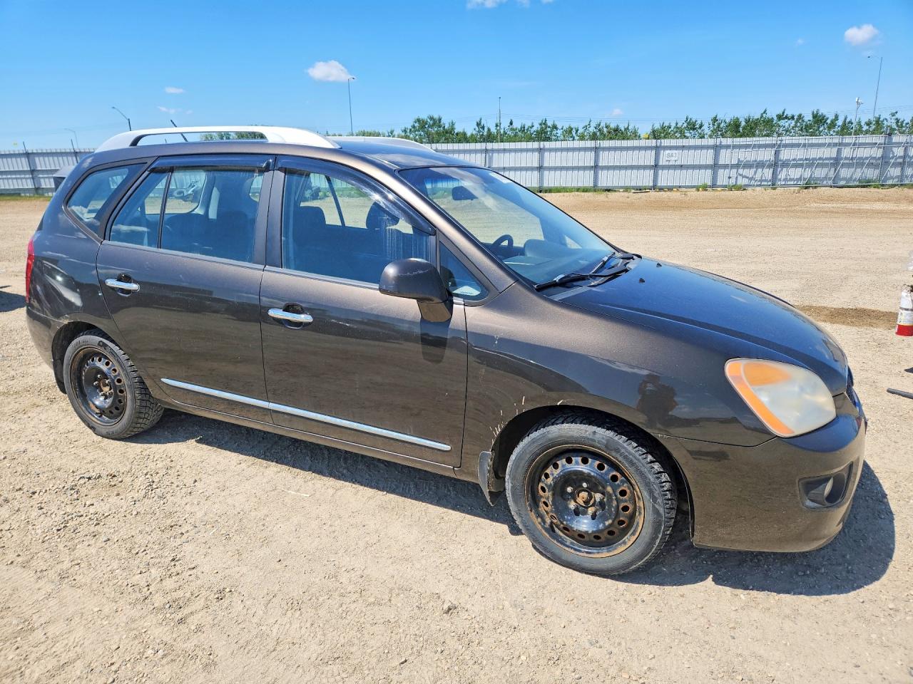 2012 Kia Rondo Brown vin: KNAHH8A88C7412318