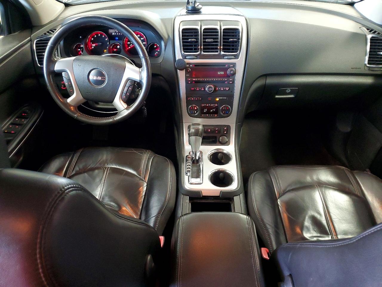 2009 Gmc Acadia Slt-1 Black vin: 1GKEV23DX9J216502