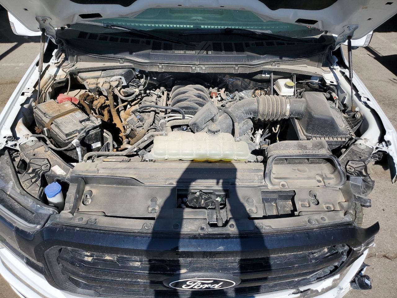 2025 Ford F150 Lariat 4wd 5.0l V8 Crew Cab Белый vin: 1FTFW5L56SKE96779