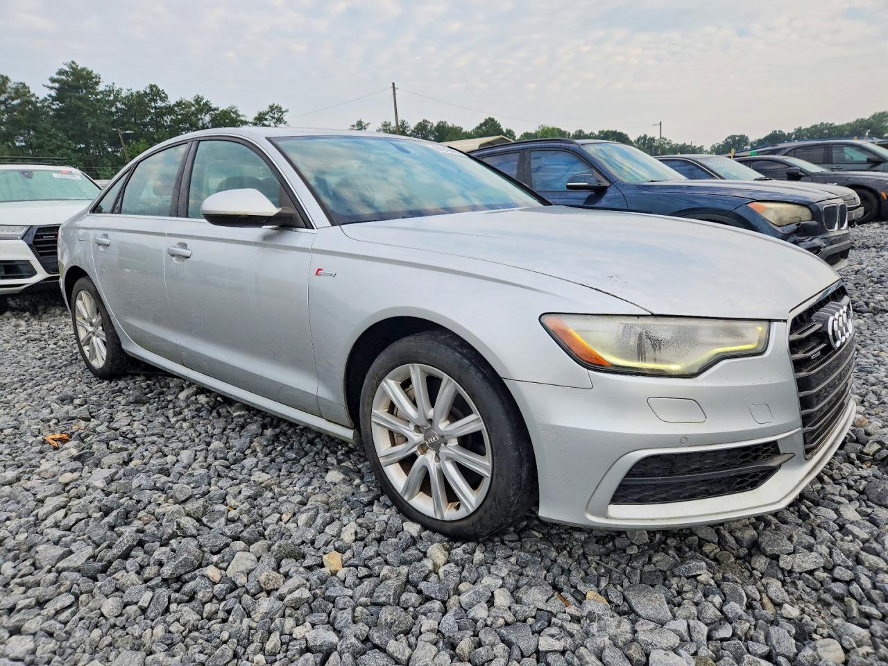 2015 Audi A6 Premium Plus Silver vin: WAUFGAFC8FN006621