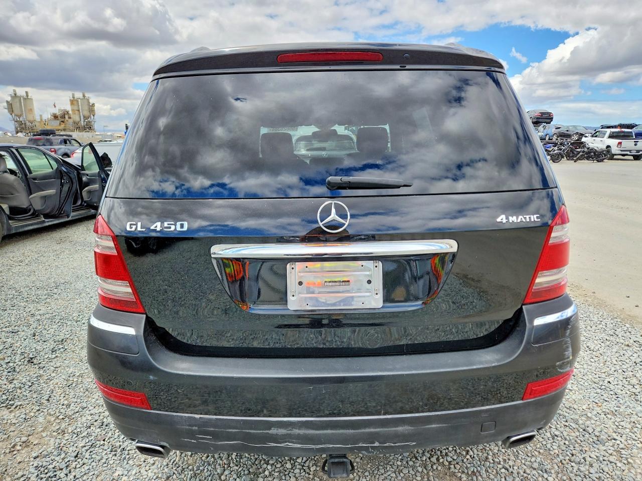 2007 Mercedes-benz Gl 450 4matic Черный vin: 4JGBF71EX7A175866