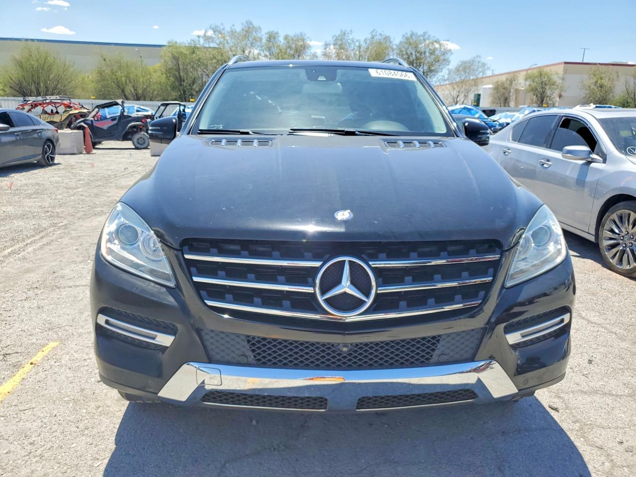 2014 Mercedes-benz Ml 350 Black vin: 4JGDA5JB7EA419150