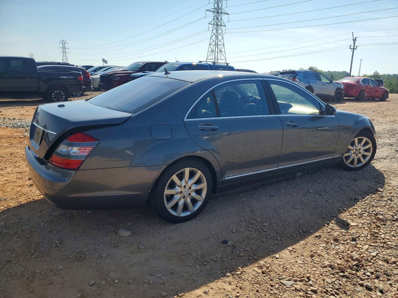 2007 Mercedes-benz S 550 Серый vin: WDDNG71X77A074015