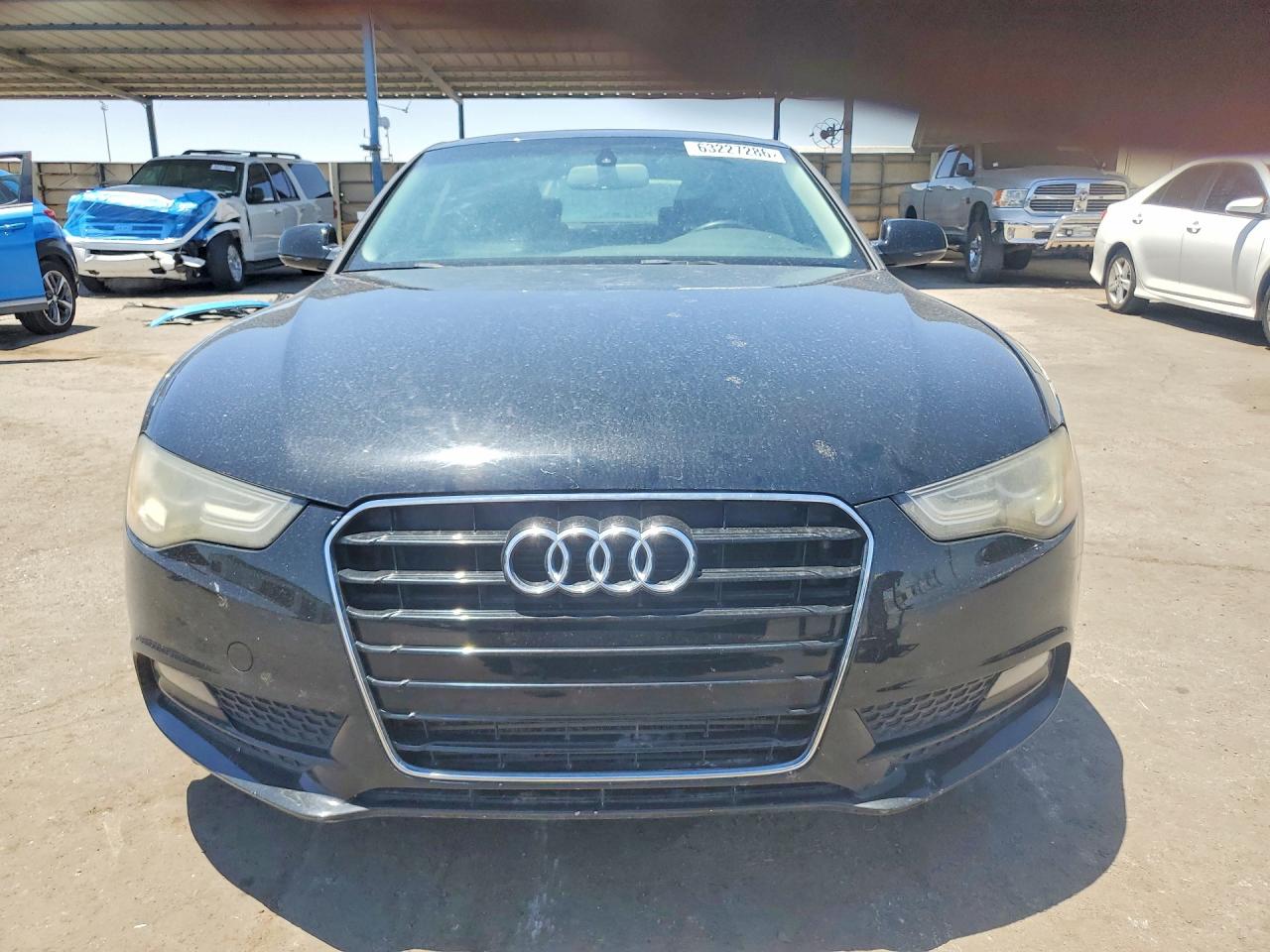 2014 Audi A5 Premium Black vin: WAUCFAFR1EA070547