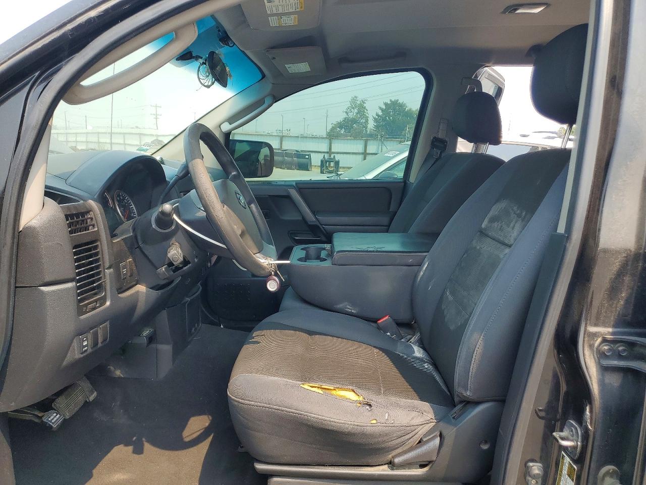 2008 Nissan Titan Xe Черный vin: 1N6AA07C88N336248