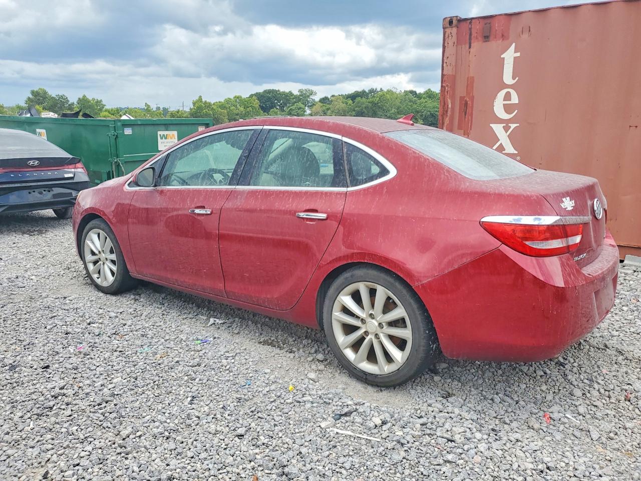 2013 Buick Verano Convenience Red vin: 1G4PR5SK4D4177483